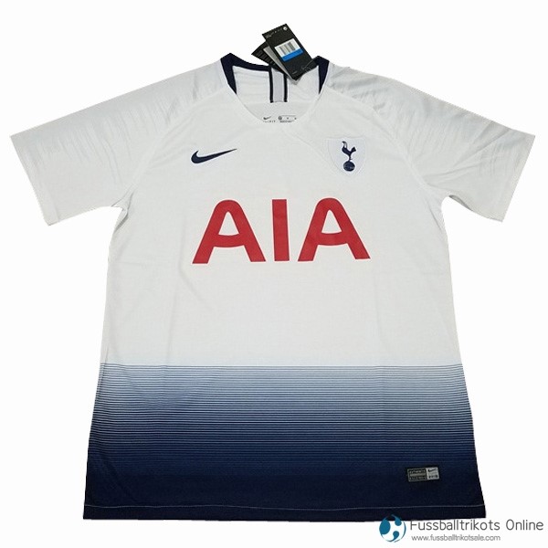 Tottenham Hotspur Trikot Heim 2018-19 Weiß Fussballtrikots Günstig